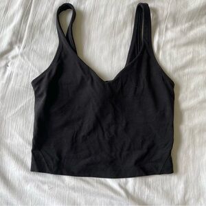Black Lululemon align tank top